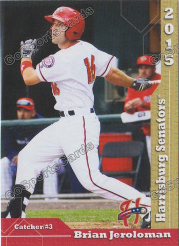 2015 Harrisburg Senators Brian Jeroloman
