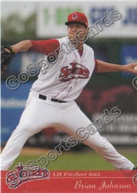 2012 Lowell Spinners Brian Johnson