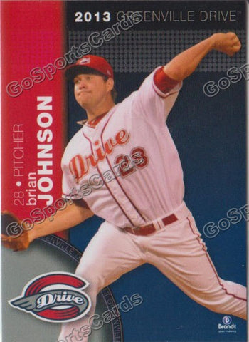 2013 Greenville Drive Brian Johnson