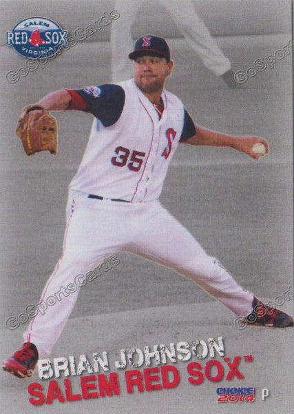 2014 Salem Red Sox Brian Johnson