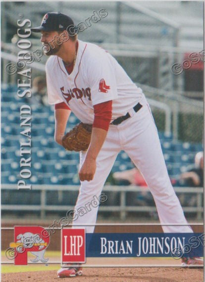 2014 Portland Sea Dogs Brian Johnson