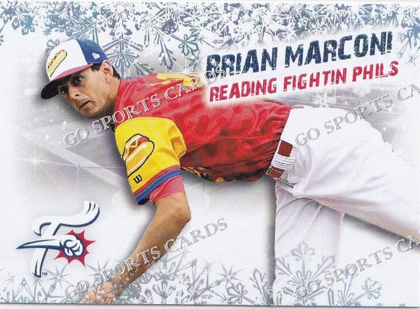 2021 Reading Fightin Phils Holiday Brian Marconi