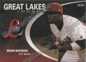 2008 Great Lakes Loons Brian Mathews