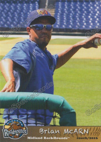 2016 Midland RockHounds Brian McArn
