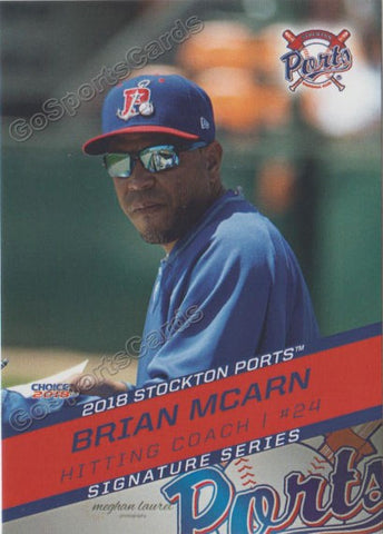 2018 Stockton Ports Brian Mcarn