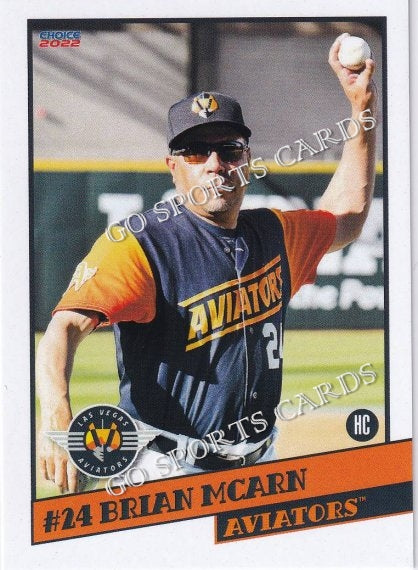 2022 Las Vegas Aviators Brian Mcarn