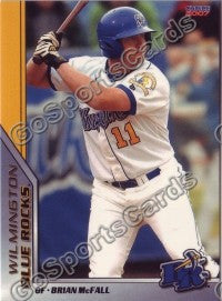 2007 Choice Wilmington Blue Rocks #21 Brian McFall