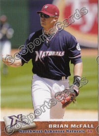 2009 Northwest Arkansas Naturals Brian McFall