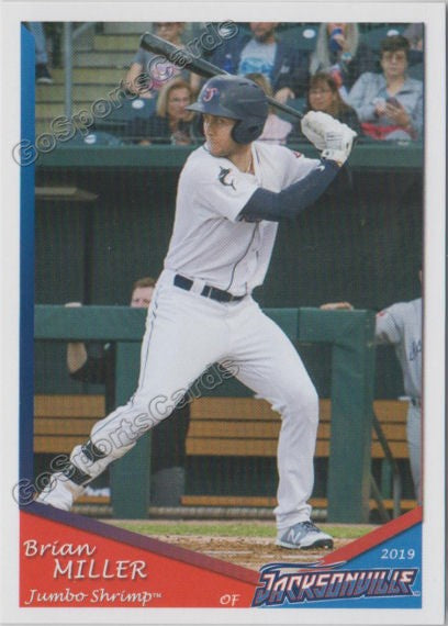 2019 Jacksonville Jumbo Shrimp Brian Miller