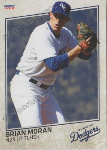 2018 Oklahoma City Dodgers Brian Moran