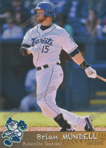 2016 Asheville Tourists Brian Mundell