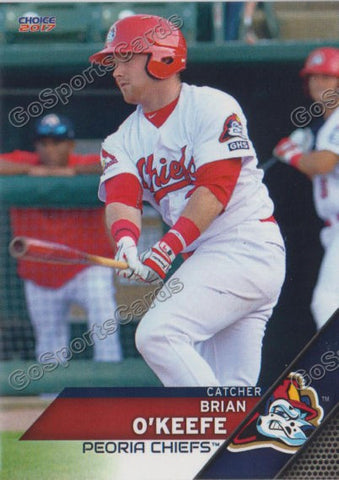 2017 Peoria Chiefs Brian O'Keefe