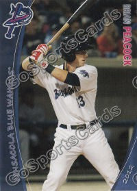 2012 Pensacola Blue Wahoos Brian Peacock