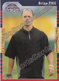 2011 New Hampshire Fisher Cats Brian Pike