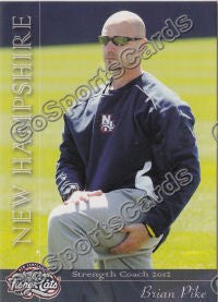 2012 New Hampshire Fisher Cats Brian Pike