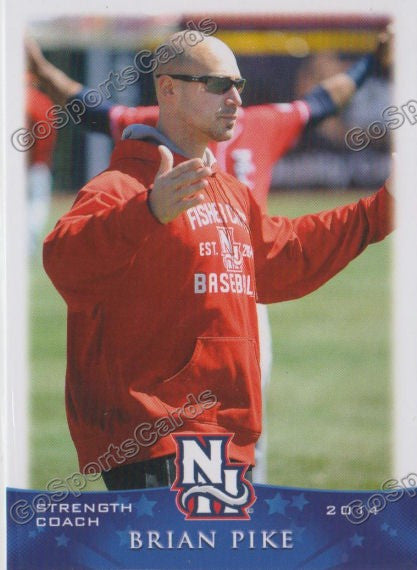 2014 New Hampshire Fisher Cats Brian Pike