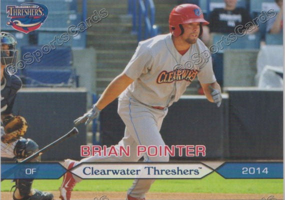 2014 Clearwater Threshers Brian Pointer