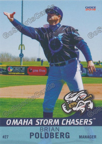 2016 Omaha Storm Chasers Brian Poldberg