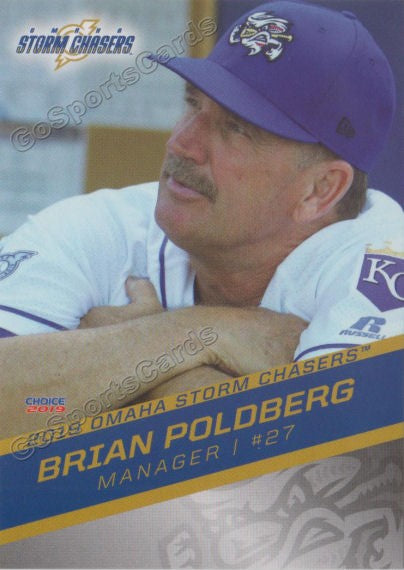 2019 Omaha Storm Chasers Brian Poldberg