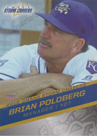 2019 Omaha Storm Chasers Brian Poldberg
