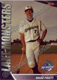 2009 Vermont Lake Monsters Brian Pruitt