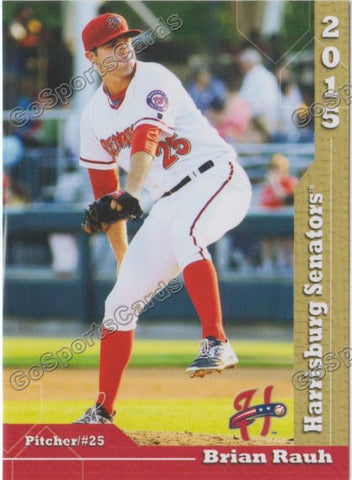2015 Harrisburg Senators Brian Rauh
