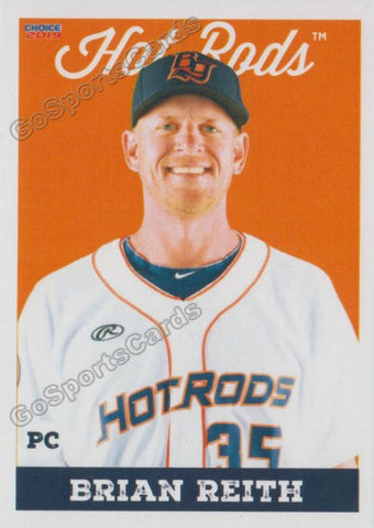 2019 Bowling Green Hot Rods Brian Reith
