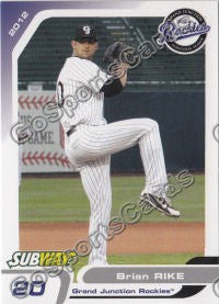 2012 Grand Junction Rockies Brian Rike