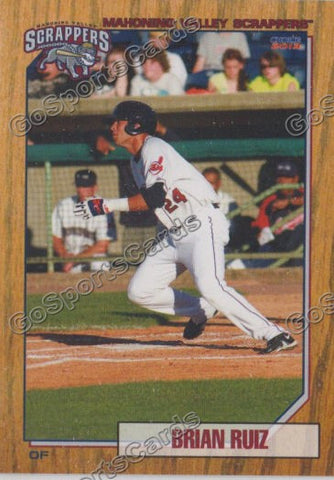 2013 Mahoning Valley Scrappers Brian Ruiz