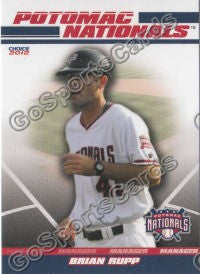 2012 Potomac Nationals Brian Rupp