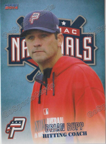 2014 Potomac Nationals Brian Rupp