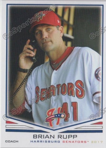 2017 Harrisburg Senators Brian Rupp