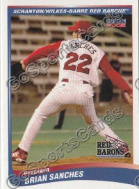2005 Scranton Red Barons Brian Sanches