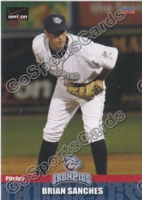 2012 Lehigh Valley IronPigs SGA 2nd Brian Sanches