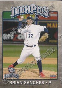 2012 Lehigh Valley IronPigs Brian Sanches