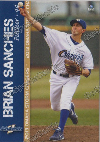 2013 Omaha Storm Chasers Brian Sanches