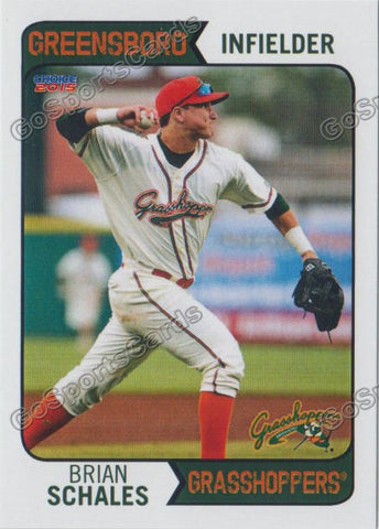 2015 Greensboro Grasshoppers Brian Schales