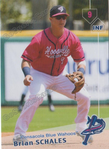 2019 Pensacola Blue Wahoos Brian Schales