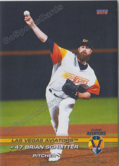 2019 Las Vegas Aviators Brian Schlitter