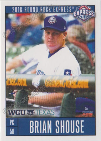2018 Round Rock Express Brian Shouse
