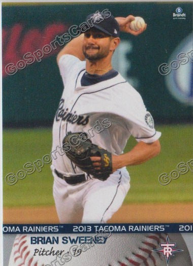 2013 Tacoma Rainiers Brian Sweeney
