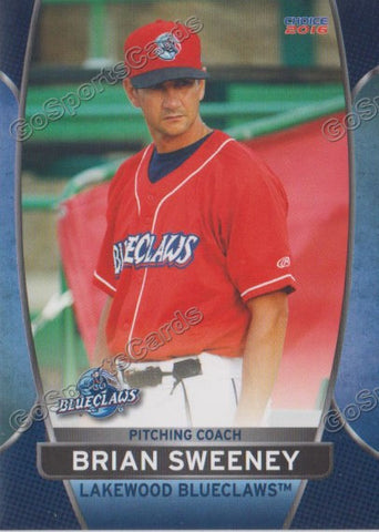 2016 Lakewood BlueClaws Brian Sweeney