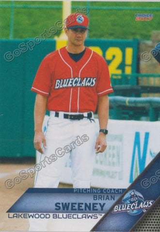 2017 Lakewood BlueClaws Brian Sweeney