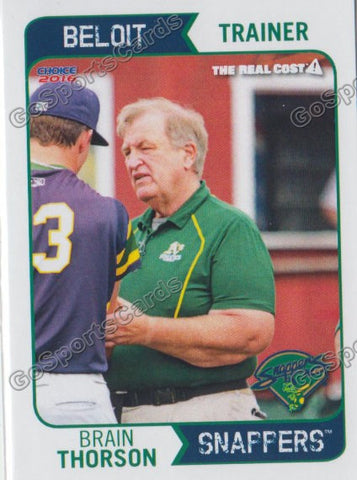 2016 Beloit Snappers Brian Thorson