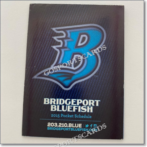 2015 Bridgeport Bluefish Pocket Schedule
