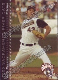 2005 Sacramento River Cats Multi-Ad Britt Reames