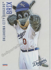 2019 Oklahoma City Dodgers Brix Mascot – Go Sports Cards