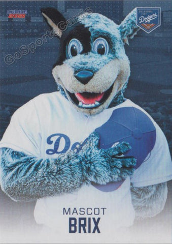 2021 Oklahoma City Dodgers Brix Mascot