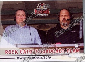 2010 New Britain Rock Cats Broadcasters