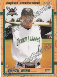 2008 Augusta GreenJackets Brock Bond
